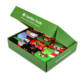 TeeHee Christmas 12-Pack Cotton Socks, Gift Box for Kids (Christmas)